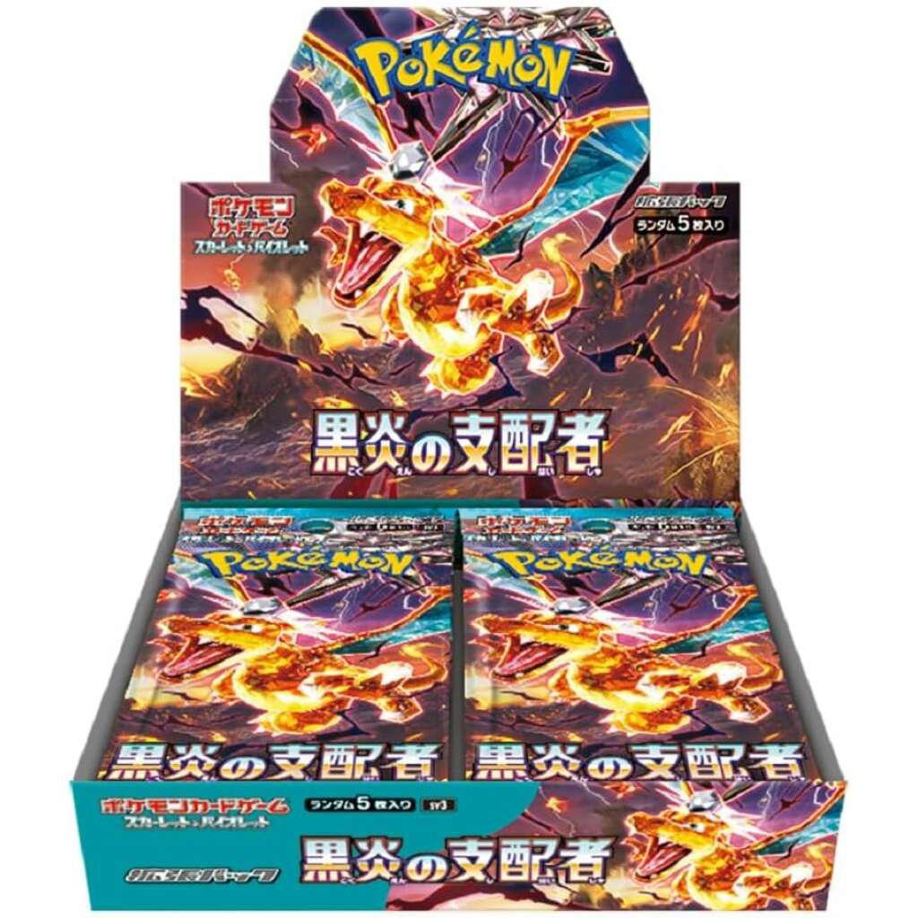 SV3 Ruler of Black Flame booster box Japanese Pokemon Card