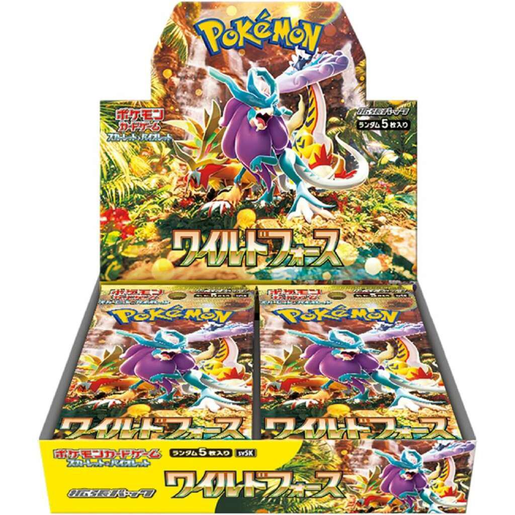 SV5K Wild Force booster box Japanese Pokemon Card