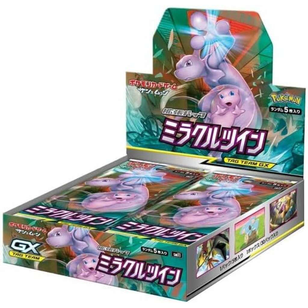 SM11 Miracle Twin Booster Box Japanese Pokemon Card