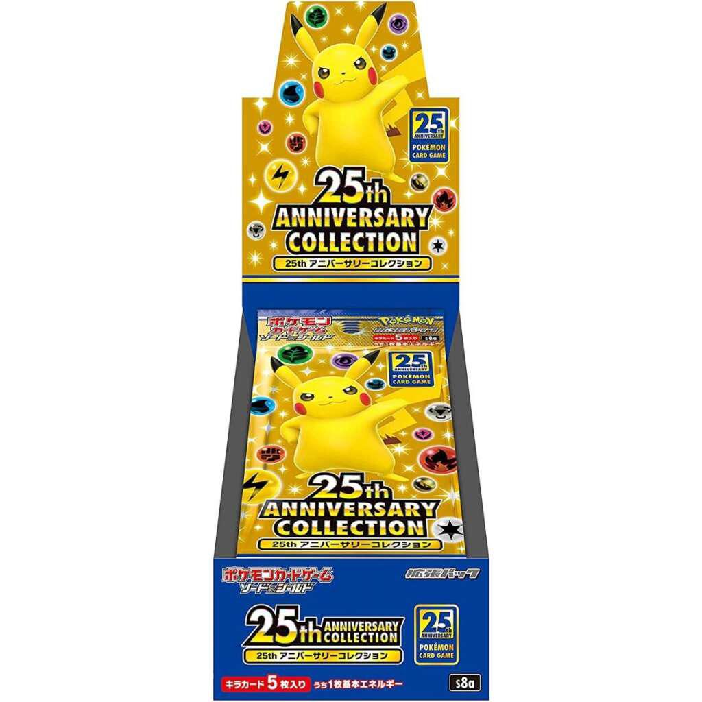 S8a 25th Anniversary Collection Booster Box Japanese Pokemon Card