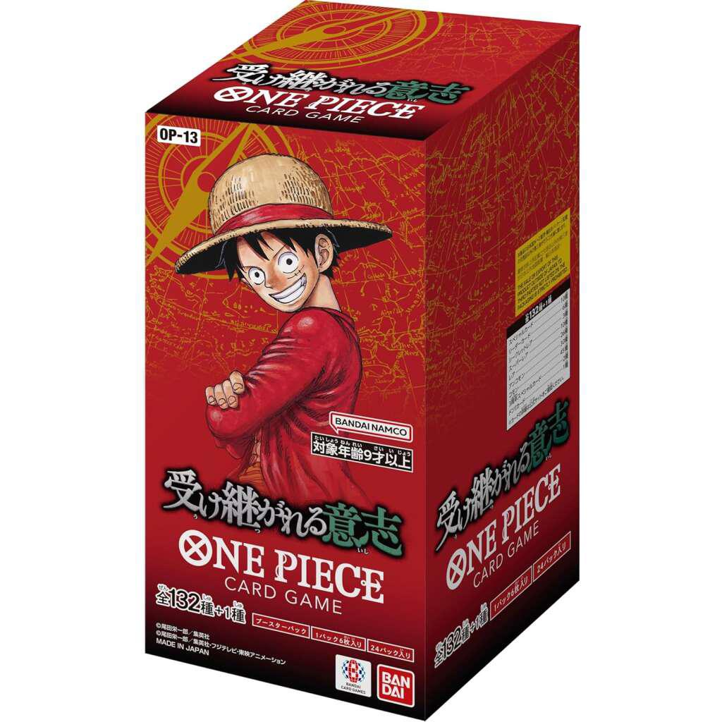 OP-13 Carrying on His Will Booster Box Japanese ONE PIECE CARD