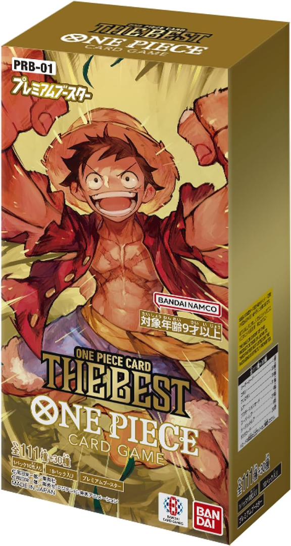 PRB-01 ONE PIECE CARD THE BEST JP Booster Box Japanese ONE PIECE CARD