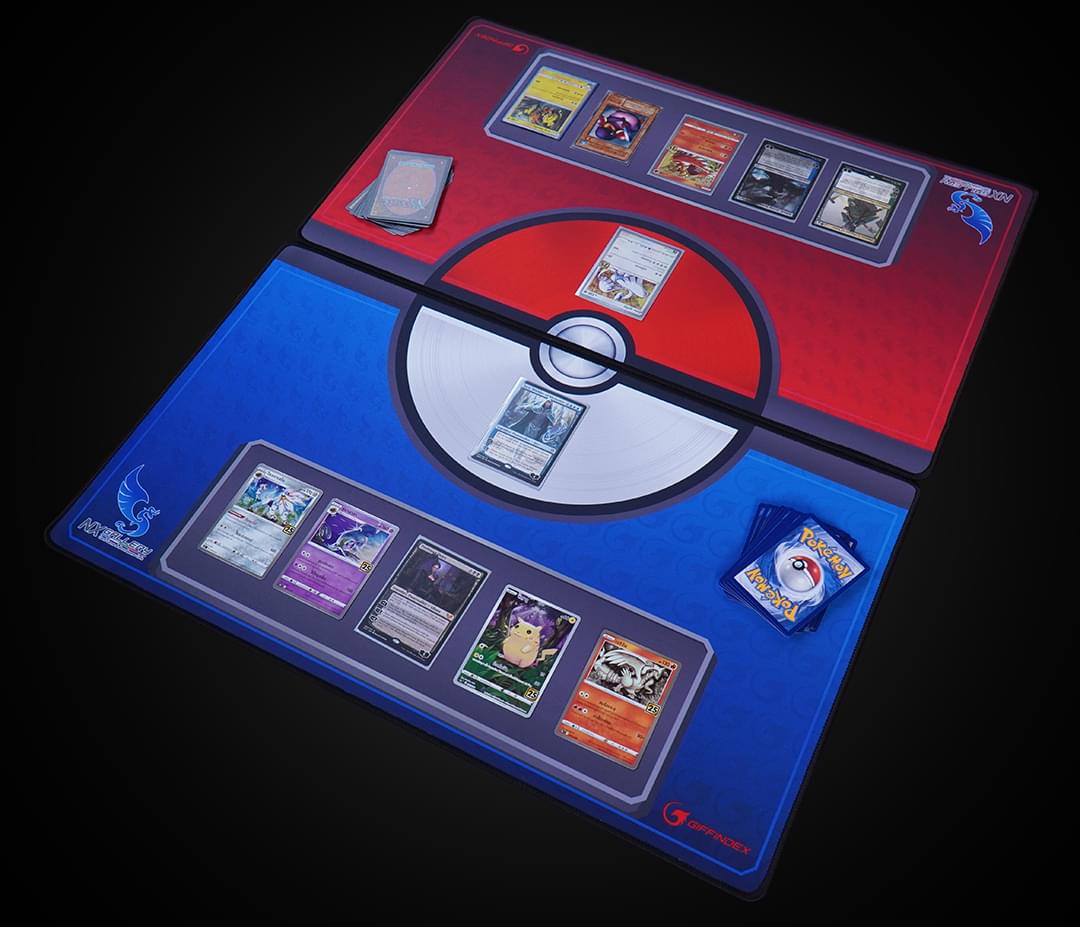 Pokémon playmat, Pokémon TCG, TCG playmat, custom playmat, official Pokémon playmat, collector's mat, Fuji Card Shop, Pokémon accessories, TCG accessories, rare playmat, gameplay mat